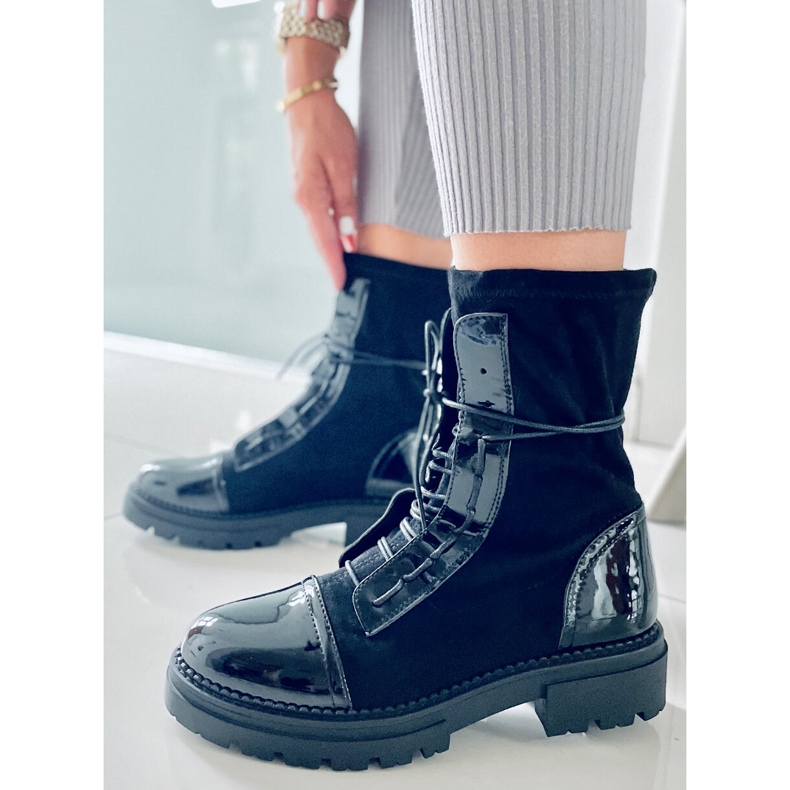BM Bottes de travail pour femme Cyrus Black le noir 1