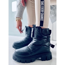 BM Bottes de neige isolées de Joanie Black le noir 2 BM Bottes de neige isolées de Joanie Black le noir 2