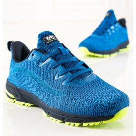 DK Chaussures de sport confortables pour hommes bleu 1