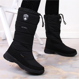 Bottes de neige imperméables American Club noires 2