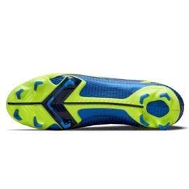 Nike Mercurial Vapor 14 Pro Fg M CU5693 574 chaussures de football bleu bleus et bleu marine 2