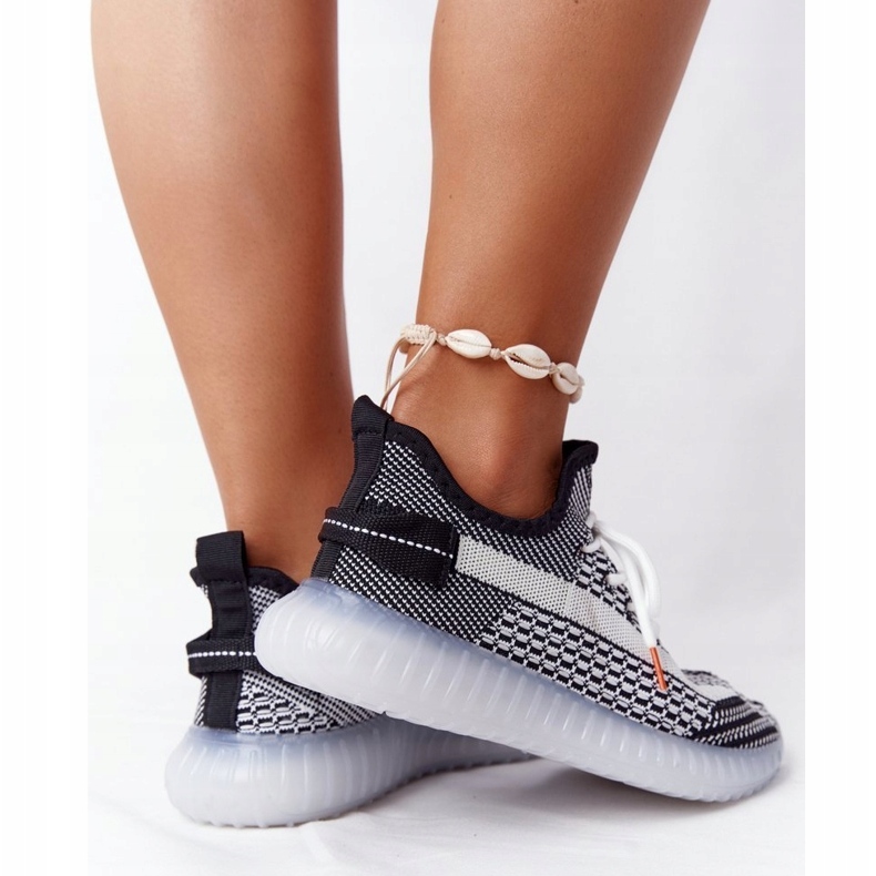 PA1 Chaussures De Sport Sur Une Semelle Gel Noir Freestyler blanche le noir 3