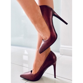 Escarpins femme Leda Rouge 1