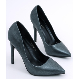 BM Escarpins femme Leda Green le noir vert 5