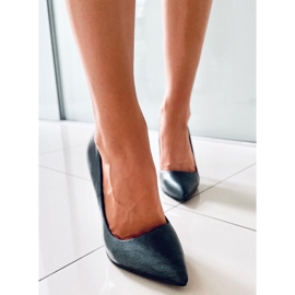 BM Escarpins femme Leda Green le noir vert 4