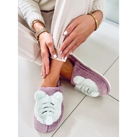 PA1 Chaussons femme Perle Violet multicolore 1 PA1 Chaussons femme Perle Violet multicolore 1