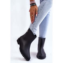 Bottes de pluie classiques à enfiler pour femmes Noir Floriana le noir 1 Bottes de pluie classiques à enfiler pour femmes Noir Floriana le noir 1