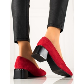 Escarpins élégants à talons hauts La.Fi rouge 2