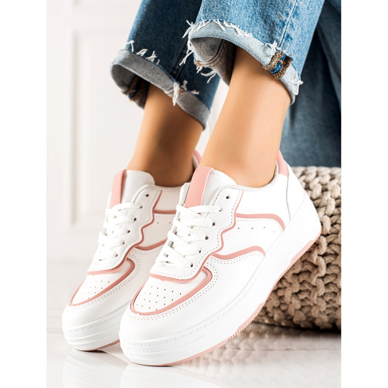 Weide Baskets décontractées confortables blanche 2 Weide Baskets décontractées confortables blanche 2