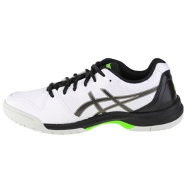 Chaussures Asics Gel-Dedicate 7 M 1041A223-101 blanche 1