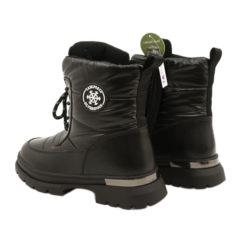 Bottes De Neige Pour Enfants Miss Evento 22DZ23-5258 Noir le noir 3