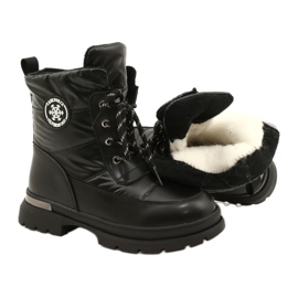 Bottes De Neige Pour Enfants Miss Evento 22DZ23-5258 Noir le noir 4