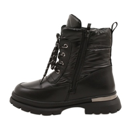 Bottes De Neige Pour Enfants Miss Evento 22DZ23-5258 Noir le noir 1