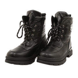 Bottes De Neige Pour Enfants Miss Evento 22DZ23-5258 Noir 2