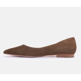 Marco Shoes Ballerines subtiles kaki vert 4