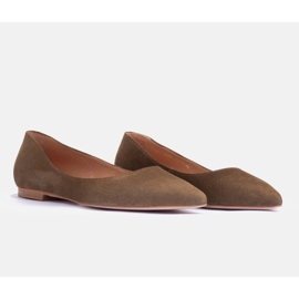 Marco Shoes Ballerines subtiles kaki vert 2