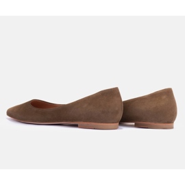 Marco Shoes Ballerines subtiles kaki vert 7