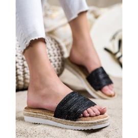 SHELOVET Espadrilles sur la plate-forme le noir 2 SHELOVET Espadrilles sur la plate-forme le noir 2