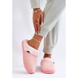 Chaussons Fourrés Isolés Femme Rose Leriss 1 Chaussons Fourrés Isolés Femme Rose Leriss 1