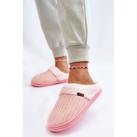 Chaussons Fourrés Isolés Femme Rose Leriss 2 Chaussons Fourrés Isolés Femme Rose Leriss 2