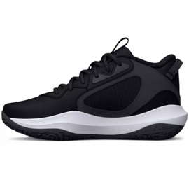 Under Armour Gs Lockdown 6 Jr. 3025617 001 chaussures de basket le noir le noir 1