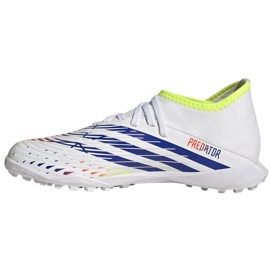 Chaussures de football Adidas Predator Edge.3 Tf Jr GV8502 blanc blanc 1