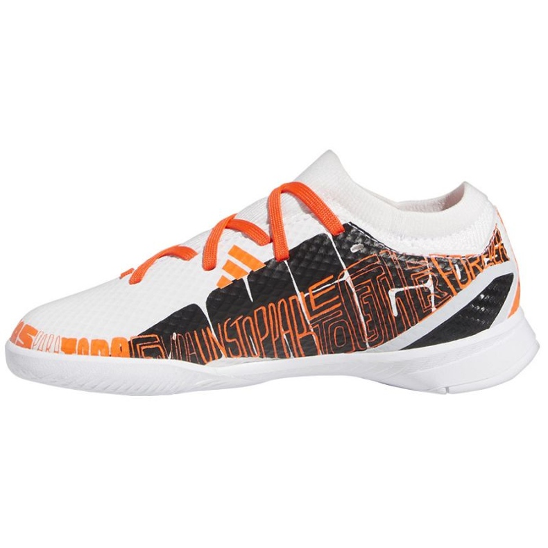 Adidas X Speedportal.3 Messi In Jr GW8393 chaussures de football blanc 1