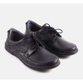 Chaussures homme Lukio noires 1