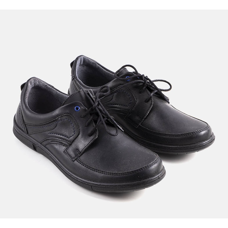 Chaussures homme Lukio noires 1