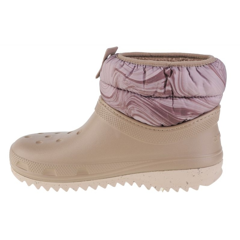 Crocs Classic Neo Puff Shorty Botte 207311-195 beige 1