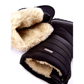 Bottes de neige légères et isolées Femme Progress PROGJ-22-129 Noir le noir 5