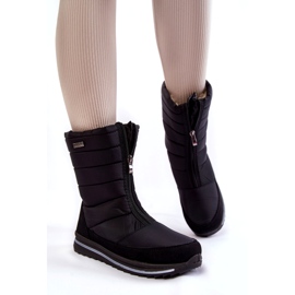 Bottes de neige légères et isolées Femme Progress PROGJ-22-129 Noir 4