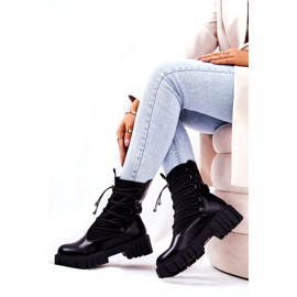 Bottes pour femmes avec chaussette de basido basido le noir 1