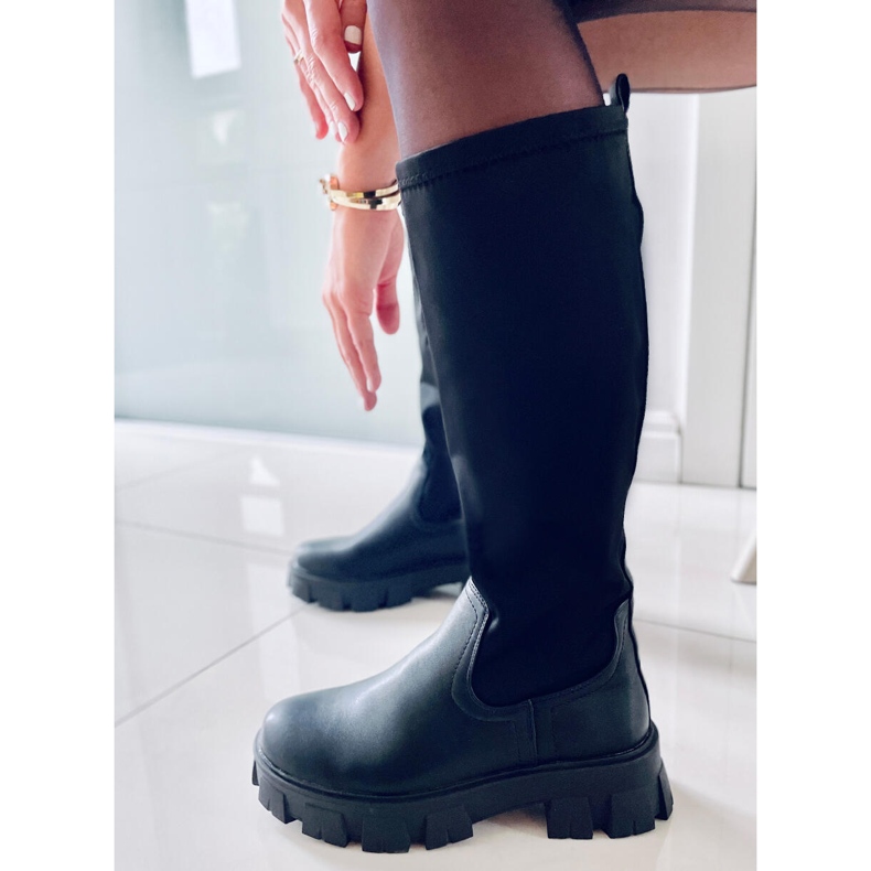 BM Bottes Aytes noires avec pochette le noir 1