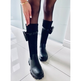 BM Bottes Aytes noires avec pochette le noir 4