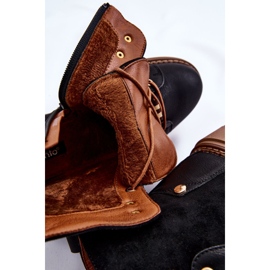 Bottines Trappeur Daim Noires Alette le noir 7