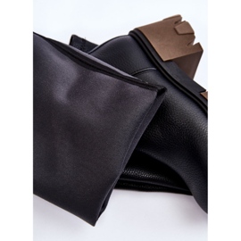 PL5 Cuissardes en cuir pour femmes à la mode Noir Venise le noir 6