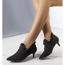 Escarpins noirs à tige Gavri 2