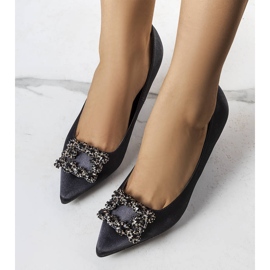 BM Escarpins noirs à talons hauts Lukis le noir 1
