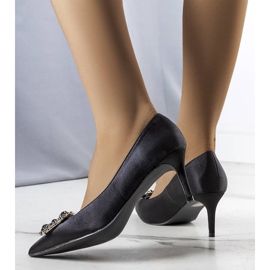 BM Escarpins noirs à talons hauts Lukis le noir 2