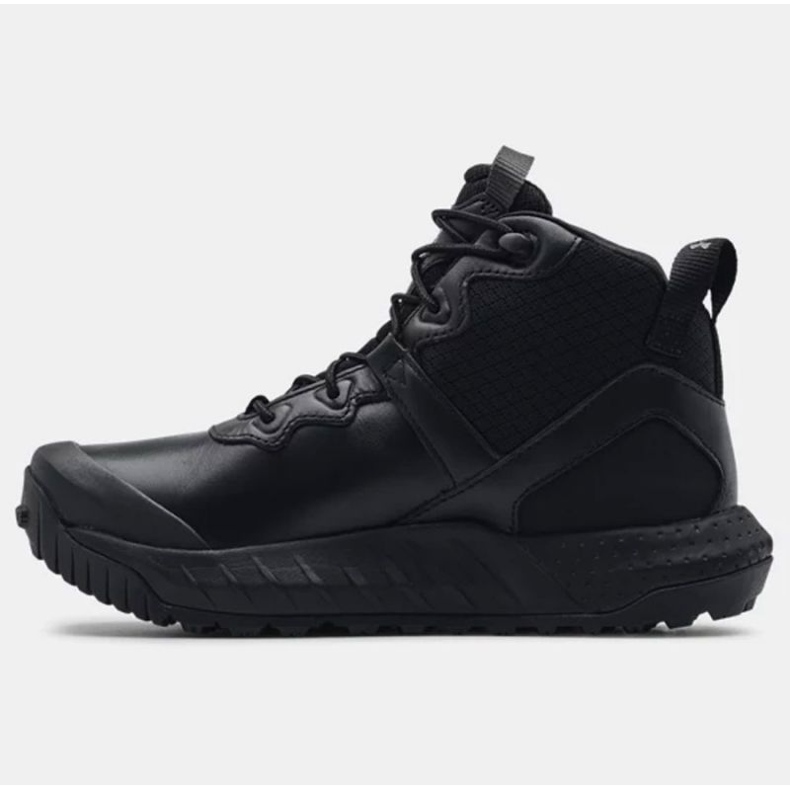 Chaussures Under Armour W Mg Valsetz Mid Lthr Wp 3024335 001 noir 1