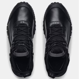Chaussures Under Armour W Mg Valsetz Mid Lthr Wp 3024335 001 le noir 3
