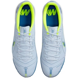 Chaussures de football Nike Mercurial Vapor 14 Academy Tf M DJ2879-054 bleu bleu 1