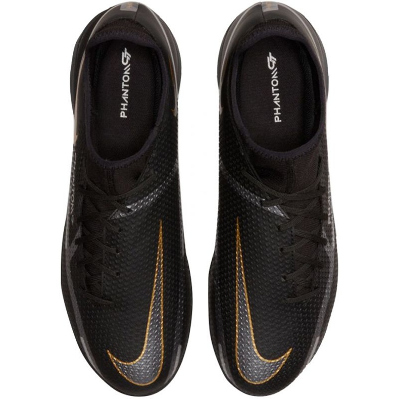 Chaussures de football Nike Phantom GT2 Academy Df IC M DC0800-007 noir noir 1