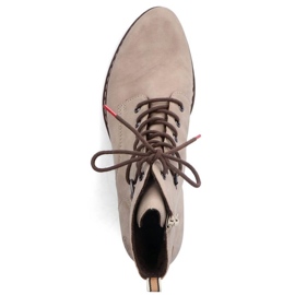 Bottes isolées confortables Rieker W RKR574 beige 7