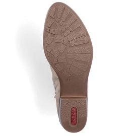 Bottes isolées confortables Rieker W RKR574 beige 8