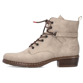 Bottes isolées confortables Rieker W RKR574 beige 11