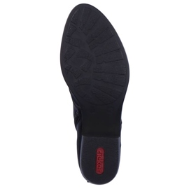 Bottes isolées confortables Rieker W RKR485A le noir 6