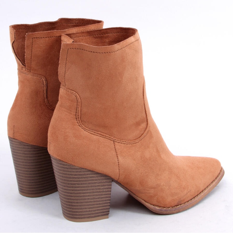 Camel M398 Bottines à talons camel brun 1