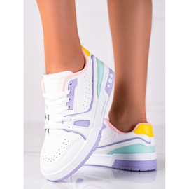 SHELOVET Chaussures de sport à la mode blanc 1